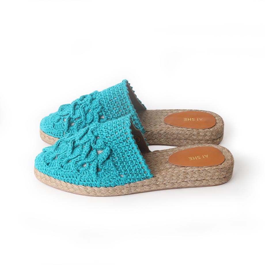 CROCHET MULES by AISHE FASHION